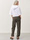 Sweatshirt Look Organic Cotton | White