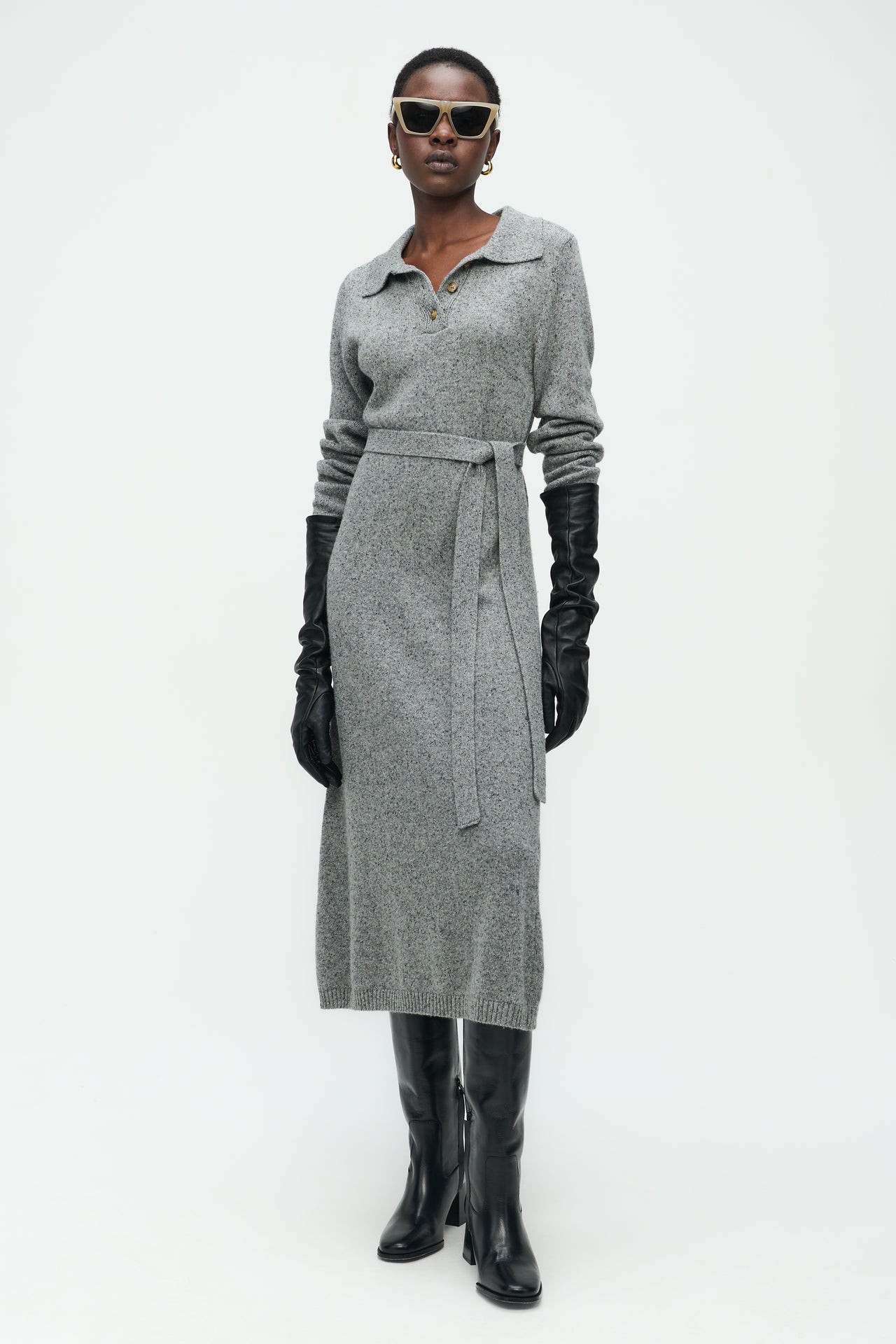 Wesley Dress | Grey