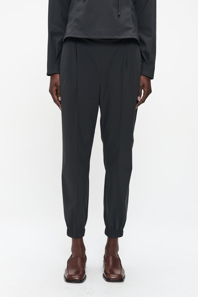 Lori strech technical jersey pants | Grey