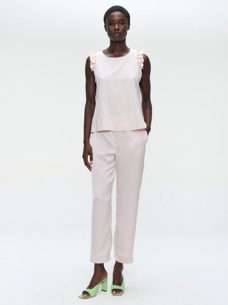 Sebastian saten pants | Quarzo