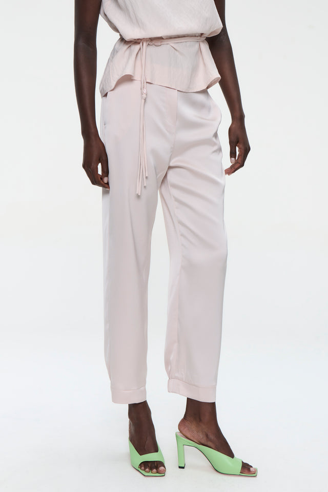 Sebastian saten pants | Quarzo
