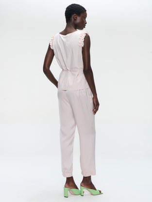 Sebastian saten pants | Quarzo