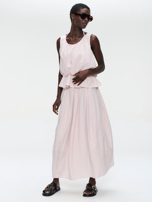 Reiki viscose skirt | Pink