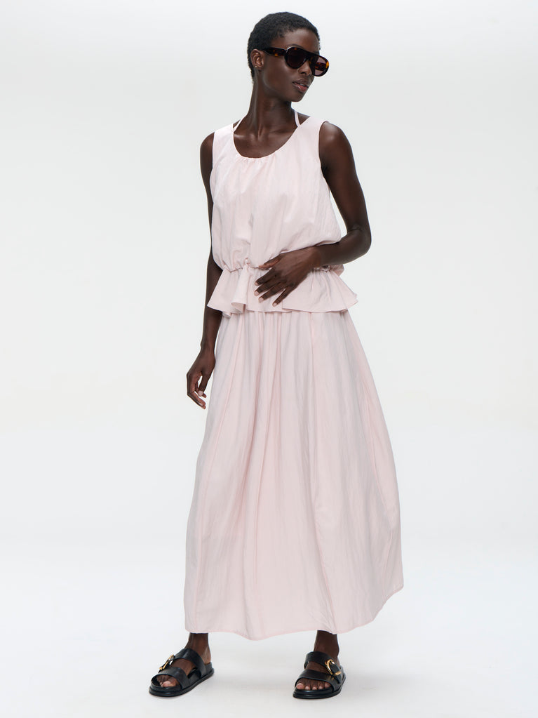 Reiki viscose skirt | Pink