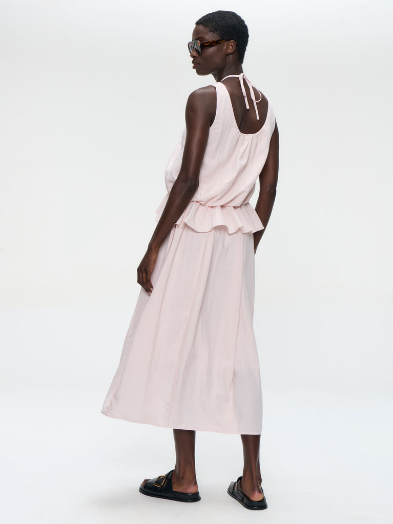 Reiki viscose skirt | Pink