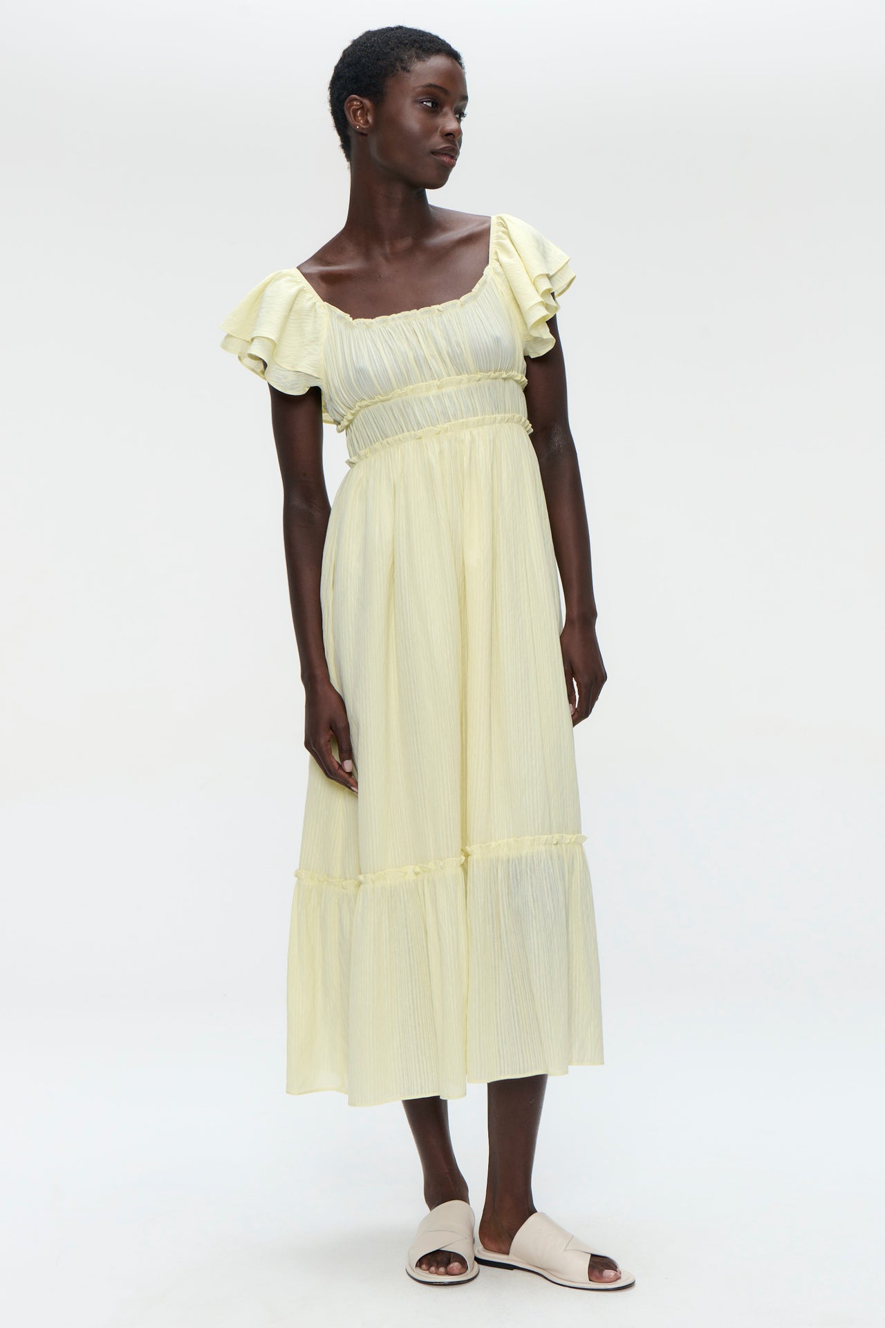 Yoko summer dress | Yellow