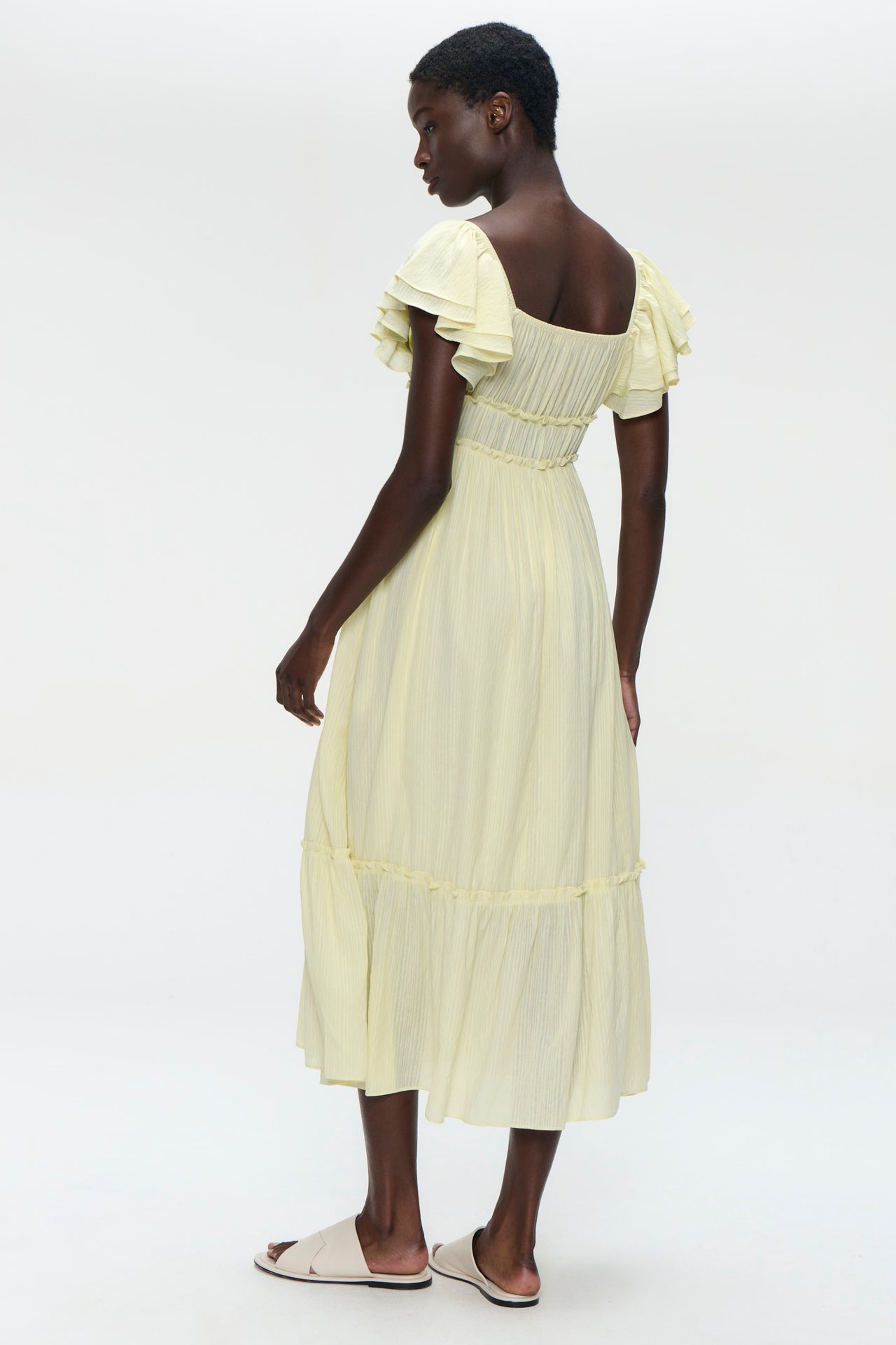 Yoko summer dress | Yellow