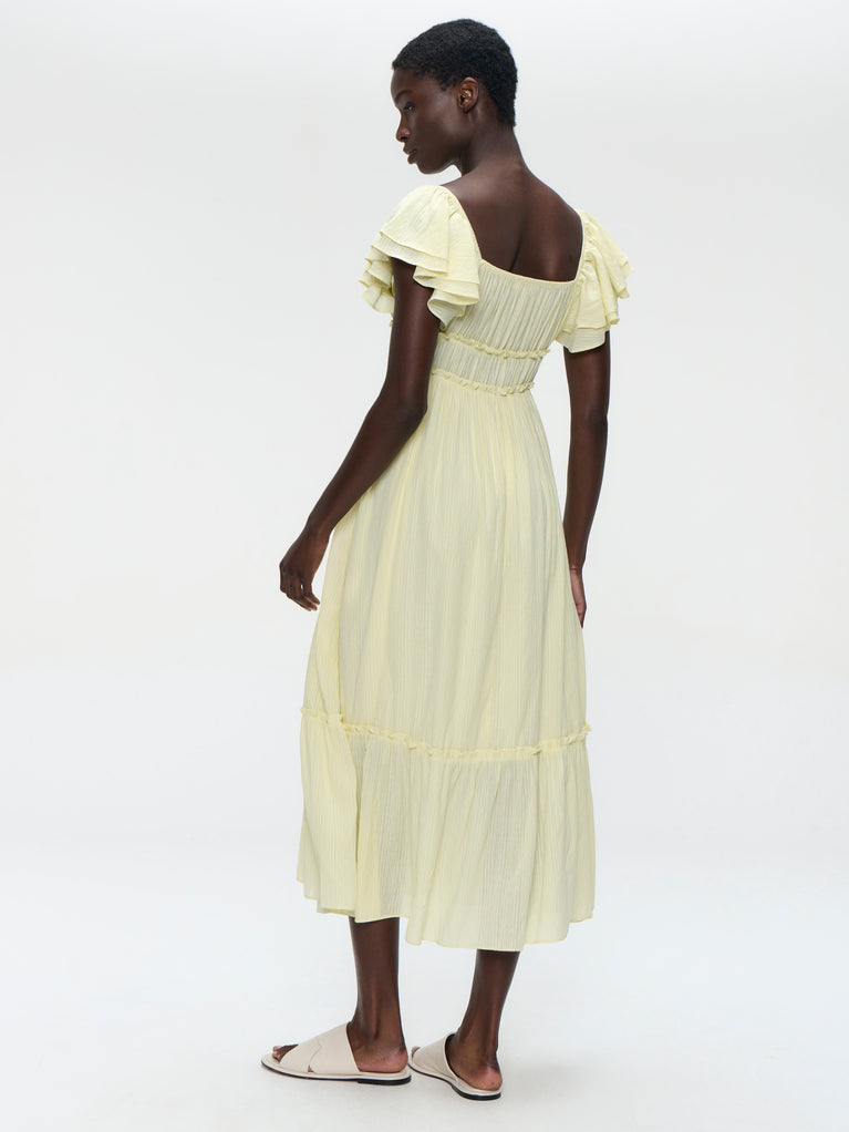 Yoko summer dress | Yellow