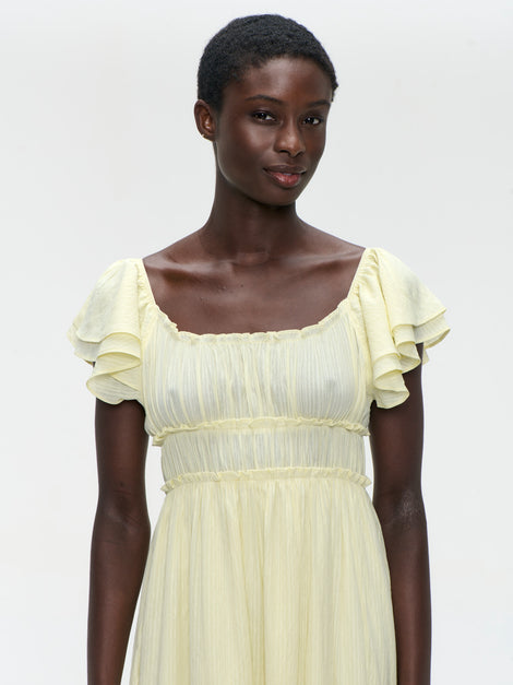 Yoko summer dress | Yellow