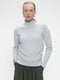 Pullover viscose NB2275 | Silver Shiny