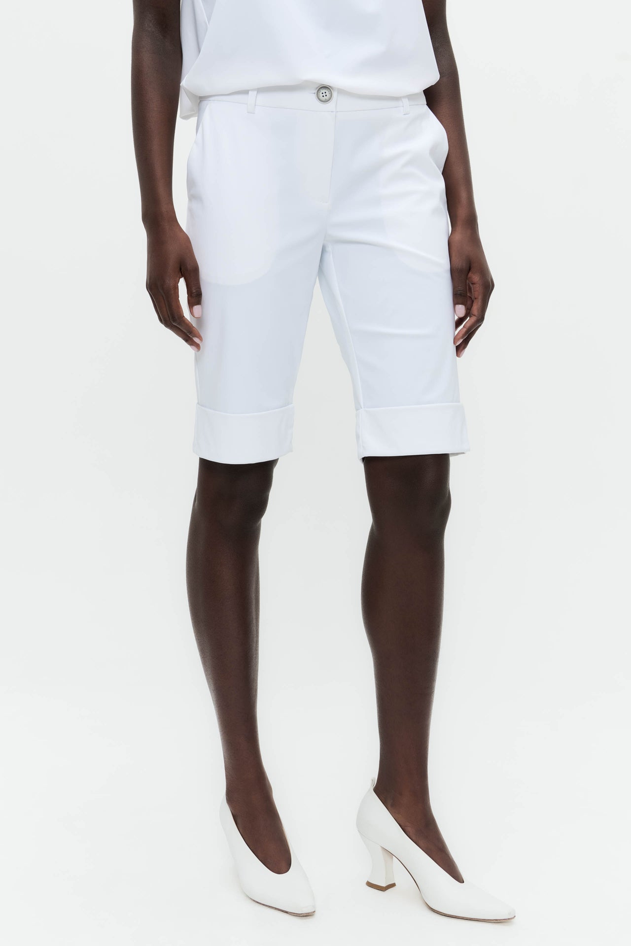 Lulu pants technical jersey | White