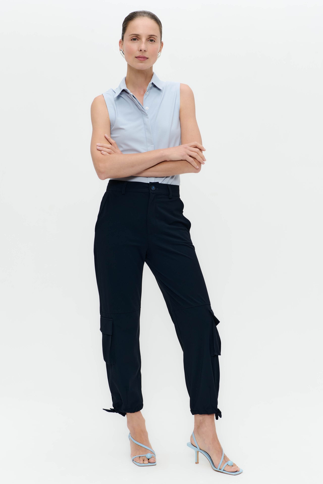 Trend pants technical jersey | Blue