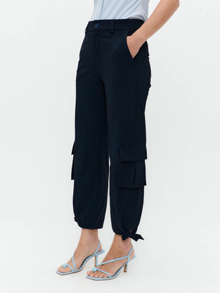 Trend pants technical jersey | Blue