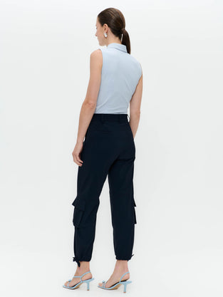 Trend pants technical jersey | Blue