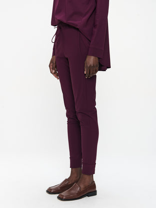 John strech technical jersey pants | Cherry