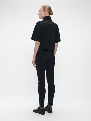 Kaya pants bonded tech jersey | Black