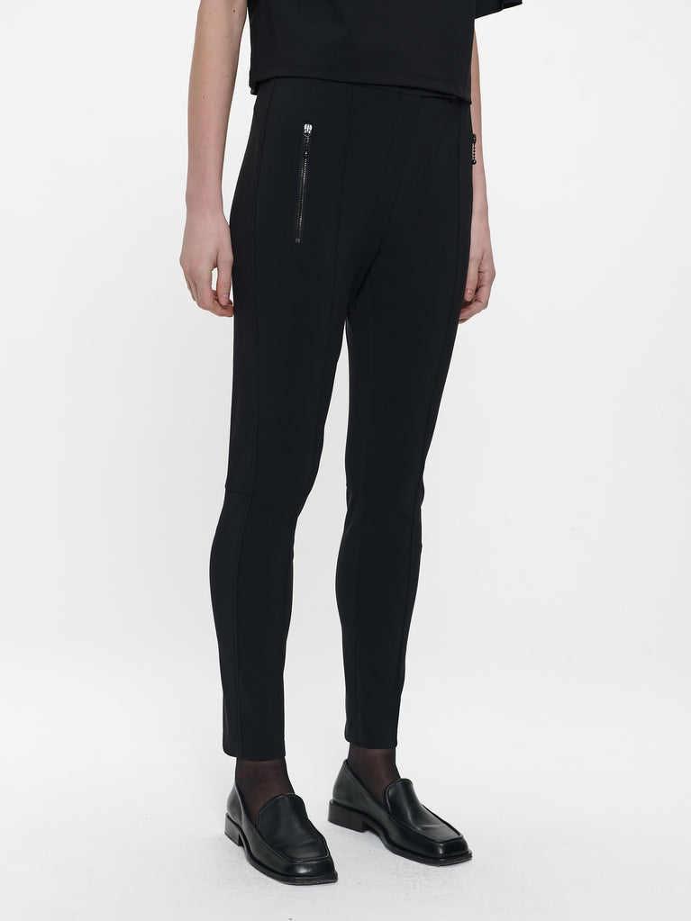 Kaya pants bonded tech jersey | Black