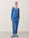 Rosa Top Technical Jersey | Mid Blue