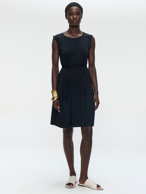 Erika dress technical jersey | Black