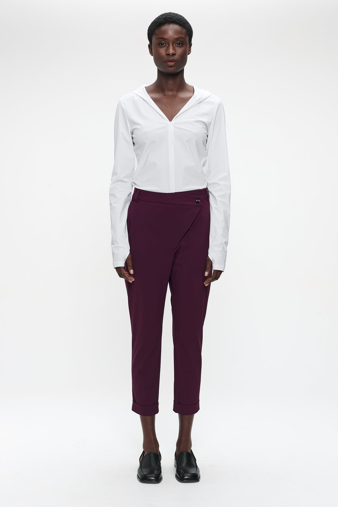 Melissa top technical jersey | White