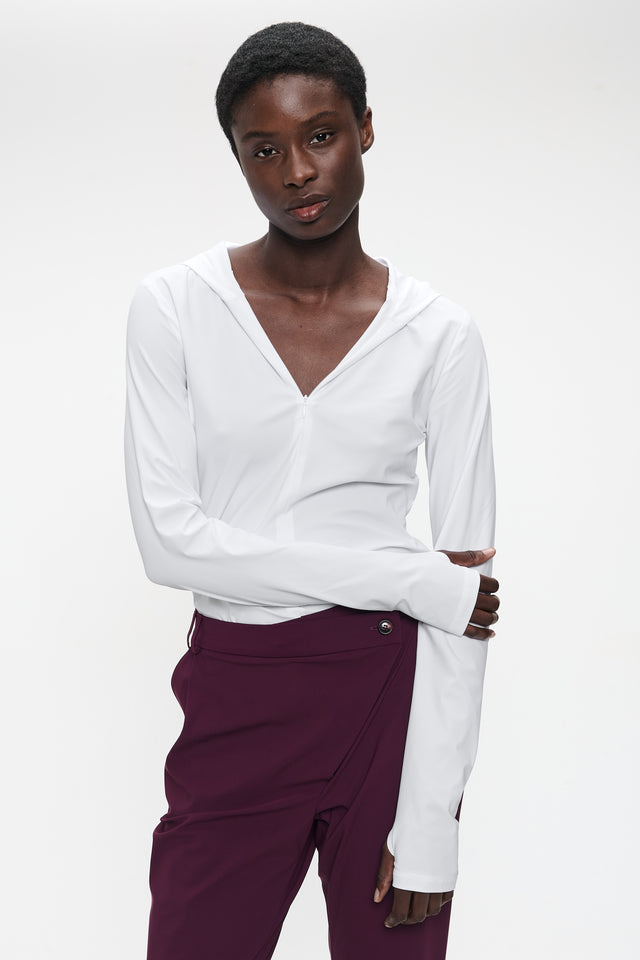 Melissa top technical jersey | White