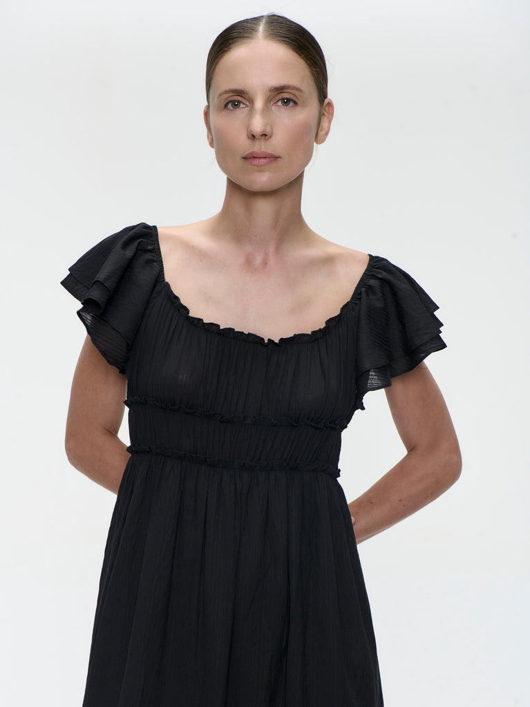 Yoko summer dress | Black