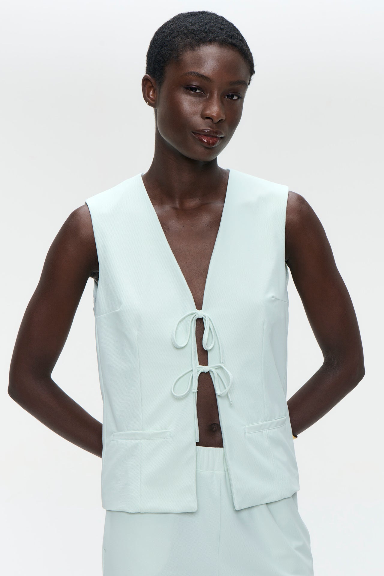 Villa vest technical jersey | Aloe