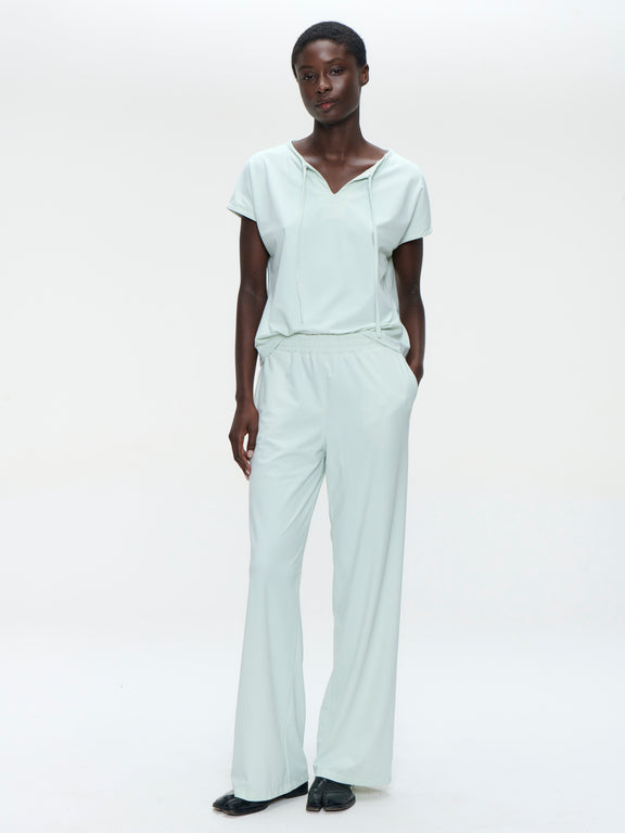 Simone pants technical jersey | Aloe