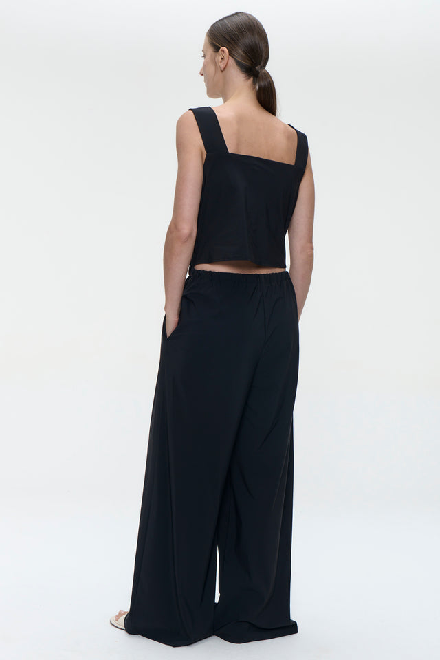 Mathilda jumpsuit technical jersey | Black