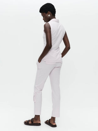 Kikkie blouse technical jersey WS | Light Pudra