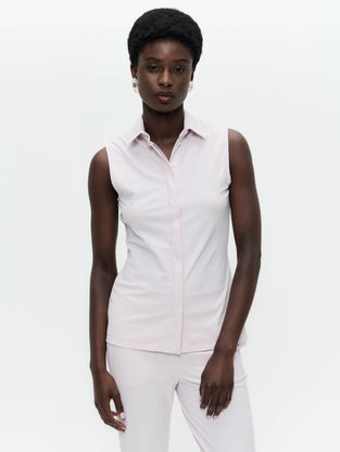 Kikkie blouse technical jersey WS | Light Pudra