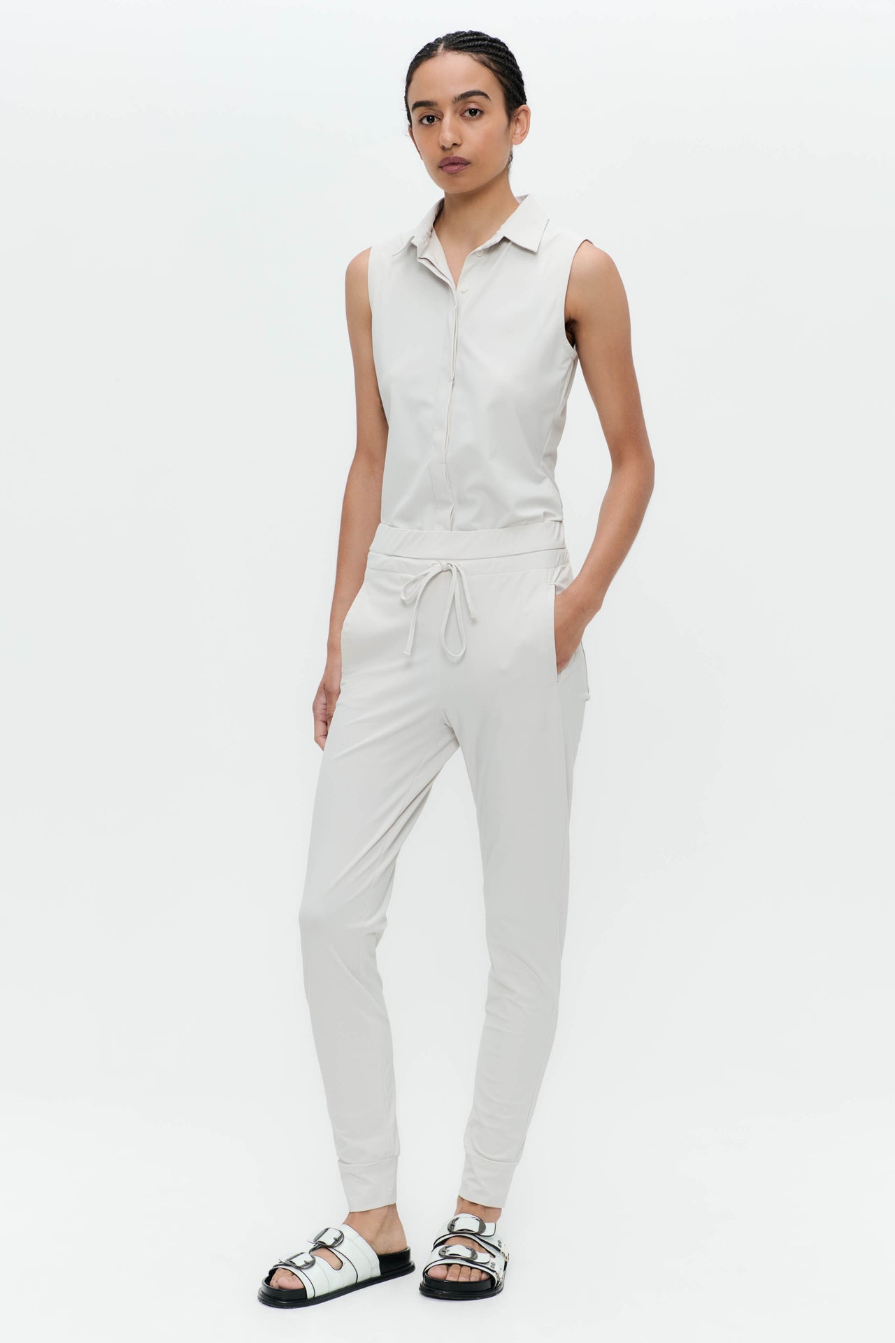 John pants technical Jersey | Sand