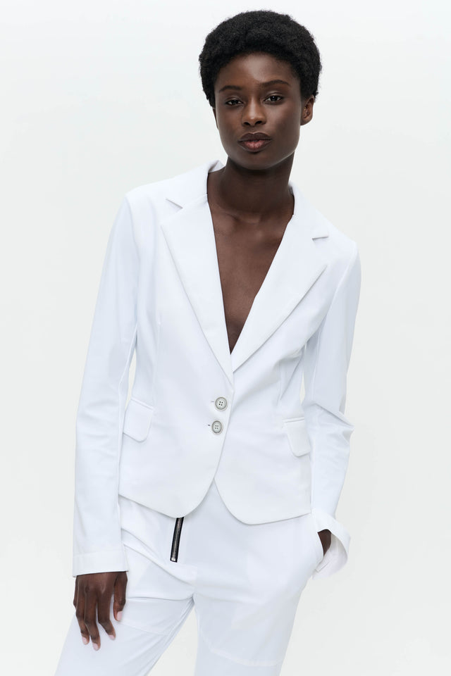 Solomon blazer technical jersey | White