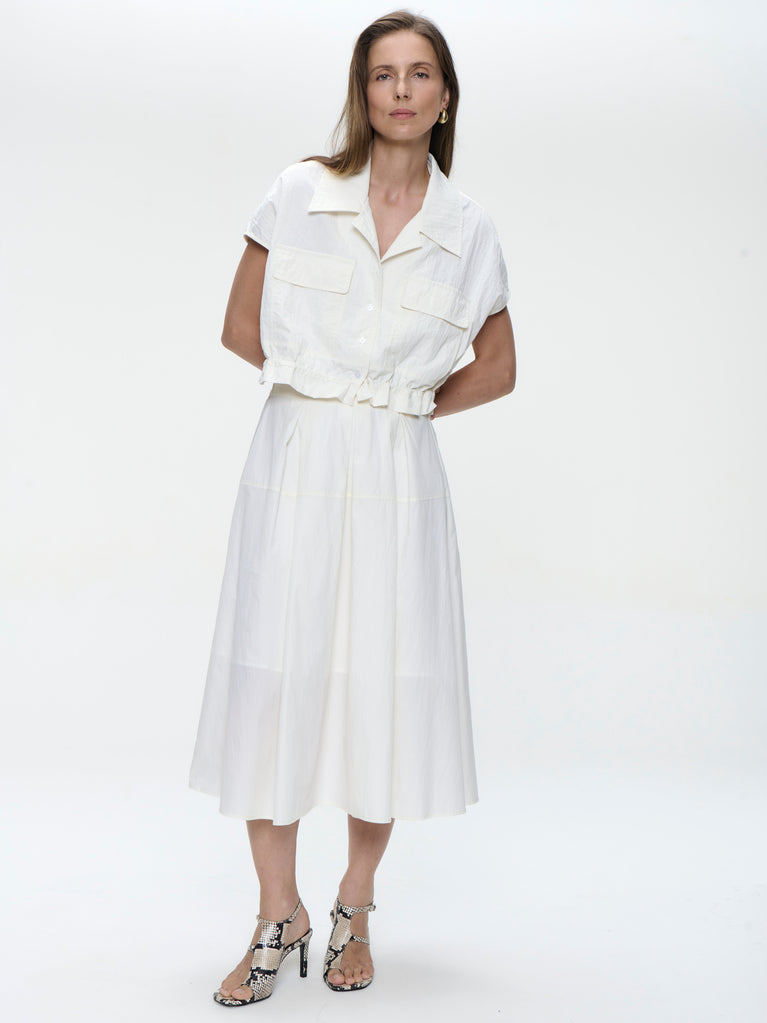 Rini poplin skirt | Off White