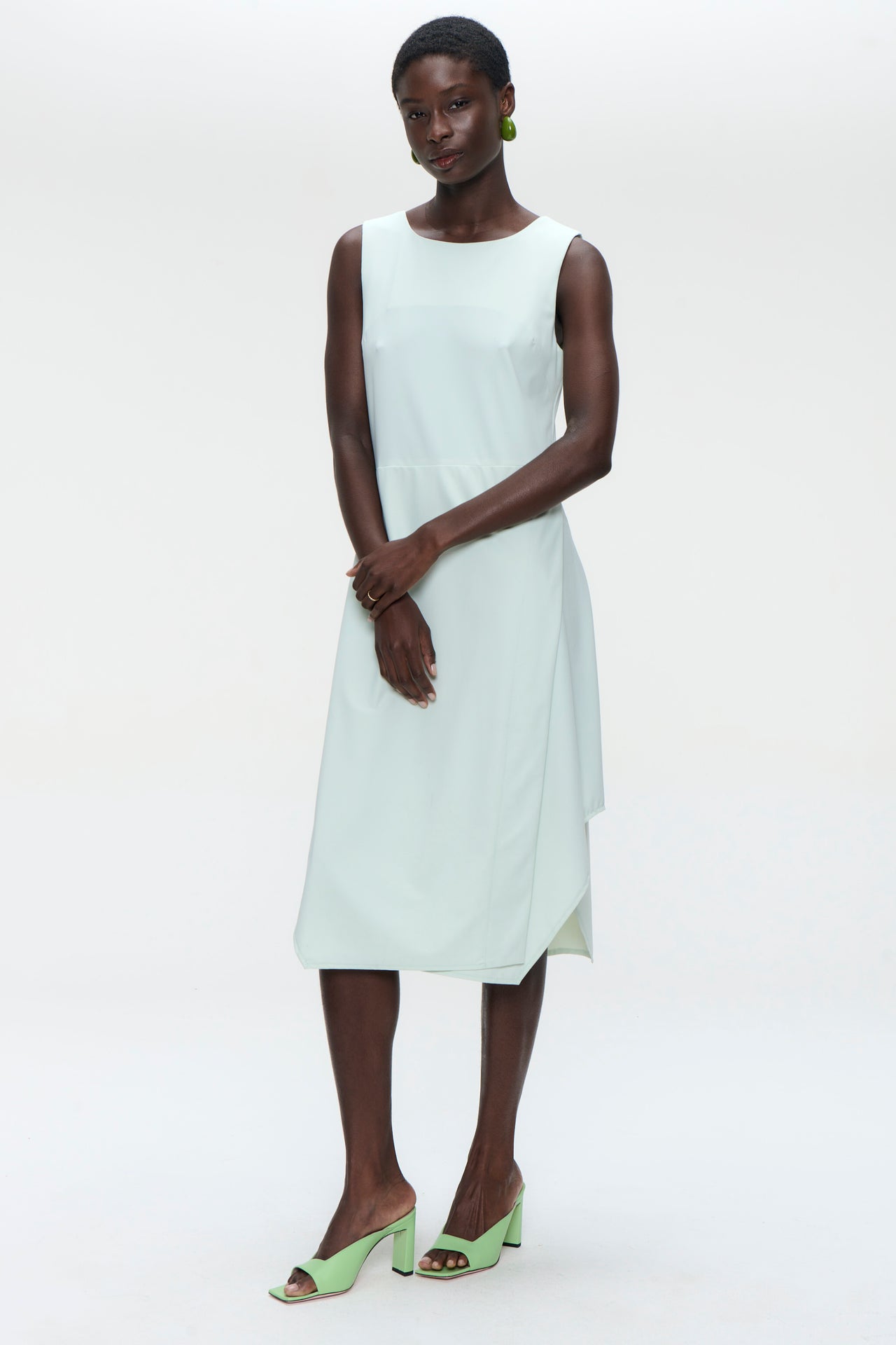 Susanne dress technical jersey | Aloe