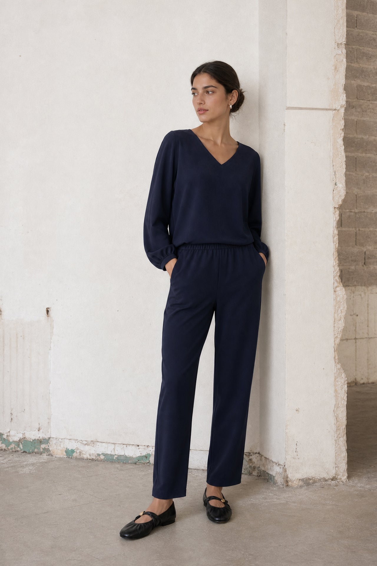 Aria top technical jersey | Blue