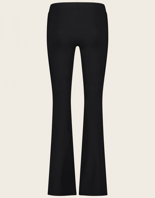 Pantaloni Eliya easy wear flair Maglia tecnica | Nero