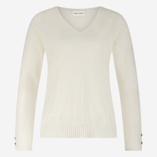 Pullover Cashmere blend 2479 | Ecru