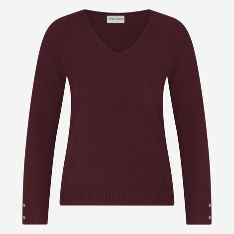 Pullover Cashmere blend 2479 | Bordo