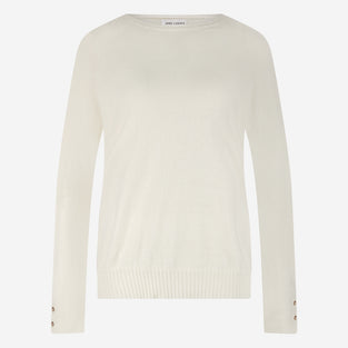 Pullover Cashmere blend 2480 | Ecru