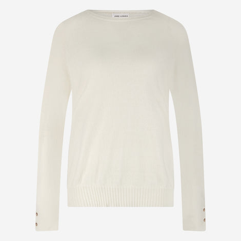Pullover Cashmere blend 2480 | Ecru