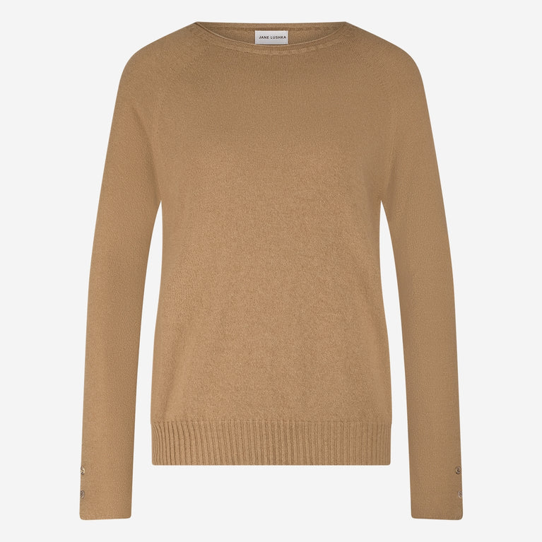 Pullover Cashmere blend 2480 | Camel