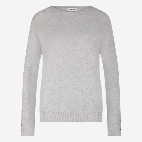 Pullover Cashmere blend 2480 | Light Grey