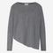 Pullover Cashmere blend 2482 | Dark Grey Melange