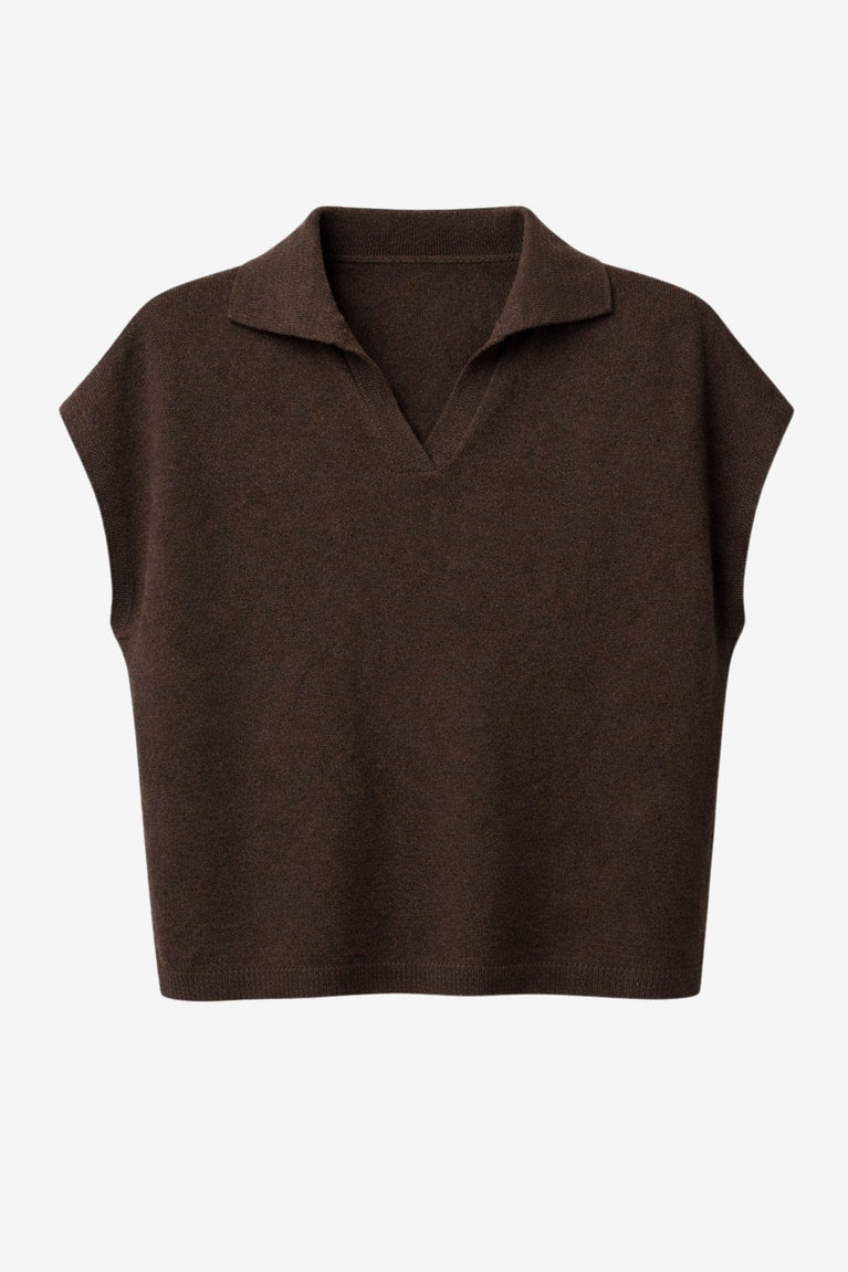 Polo cashmere blend 26554 | Brown
