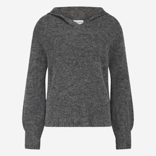 Hoodie pullover H22167 | Grey Melange