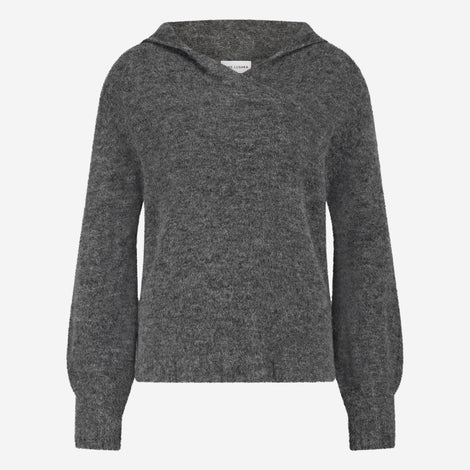 Hoodie pullover H22167 | Grey Melange