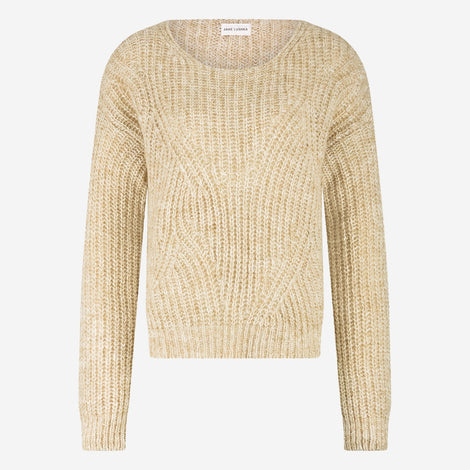 Pullover melange H23376 | Gold