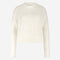 Pullover shiny alpaca H24423 | Ecru
