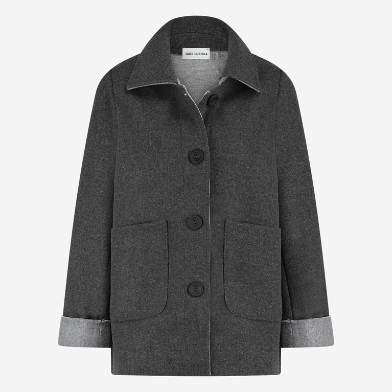 Indonesia winter jacket | Dark Grey